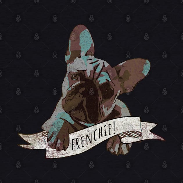 French bulldog, Frenchie lover gift by Collagedream